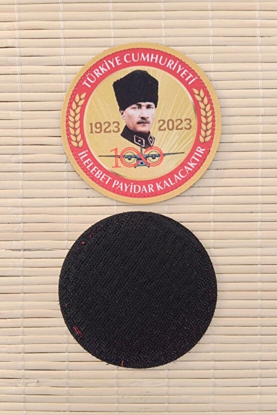 Turkiye Cumhuriyeti 1923 2023 100. Yil ilelebet Payidar Kalacaktir  Broş