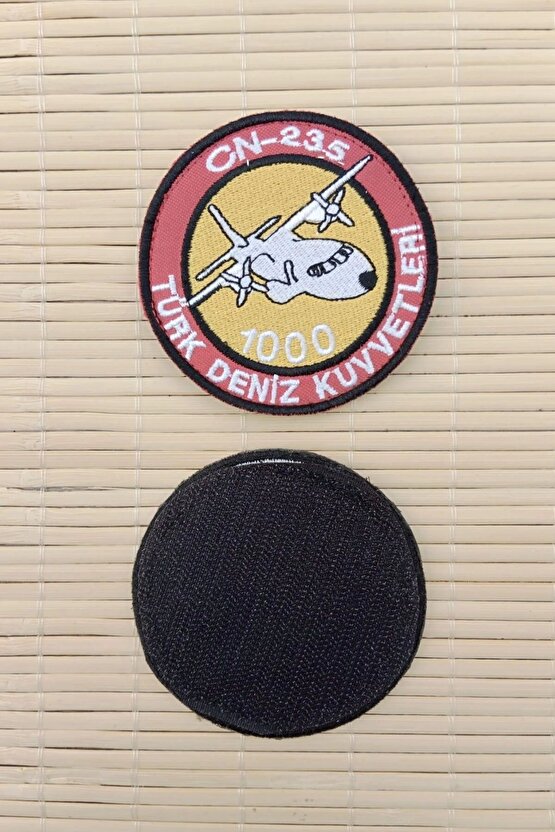 Turk Deniz Kuvvetleri CN 235 1000 Logolu Nakis islemeli Arma