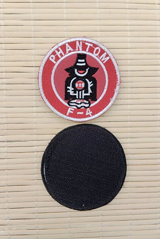 Phantom F 4 Yazili Nakis islemeli Arma Pec Patch