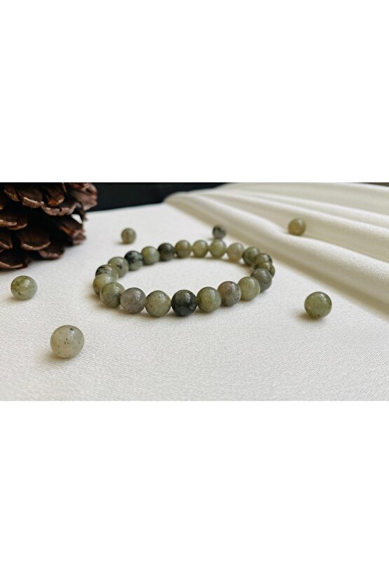 Labradorit Taşı Bileklik 8 Mm