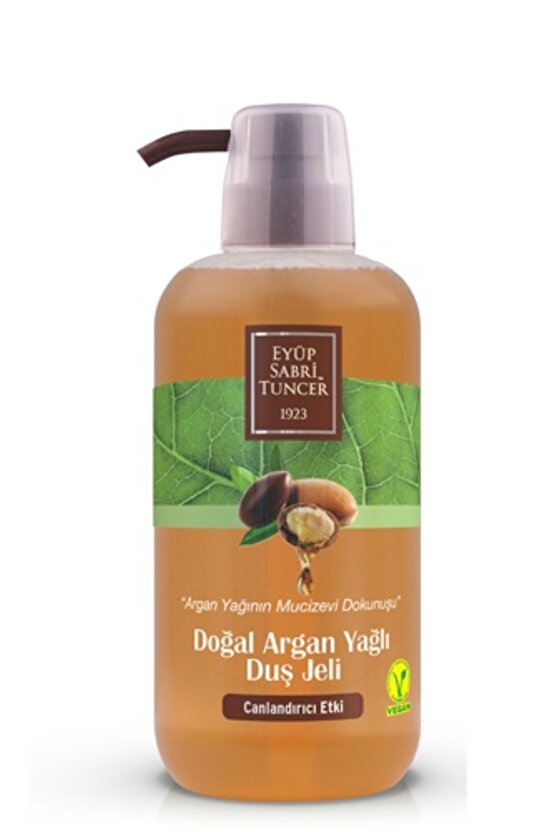 Doğal Argan Yağlı Duş Jeli Duş Jeli 600ml Pet Şişe