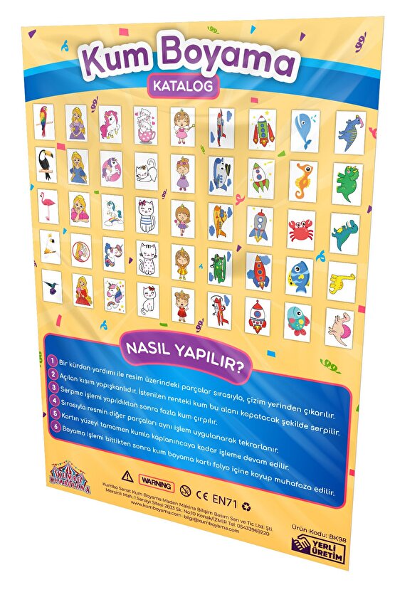 Baloncu Palyaço | Kum Boyama Aktivite Seti
