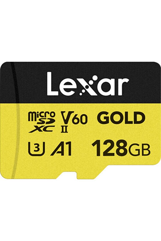 Professional 128gb 280 Mbs Gold Micro Sd Hafıza Kartı