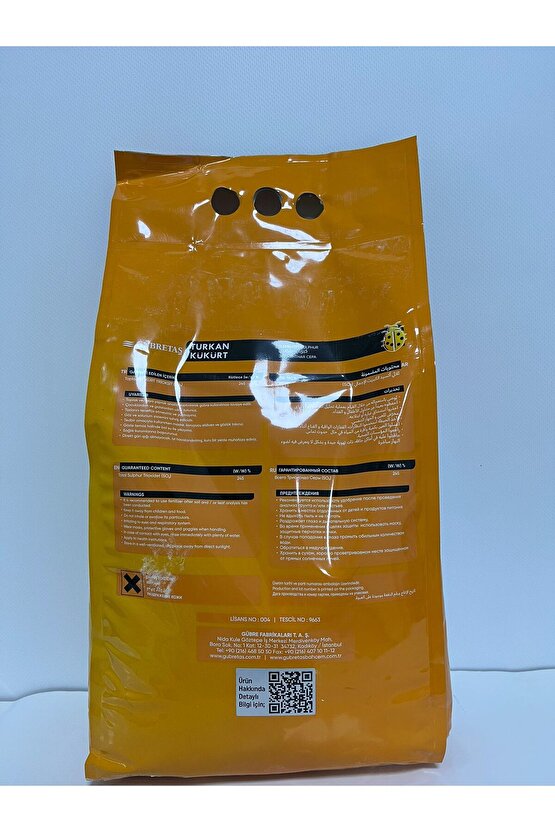 Türkan Kükürt 5 kg