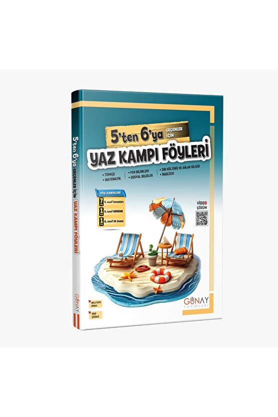 5ten 6ya Geçenler İçin Yaz Kampı Föyleri
