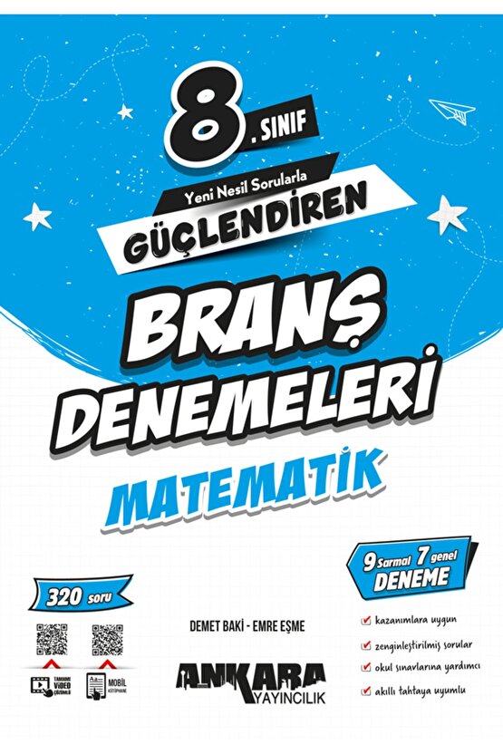 8. Sınıf Güçlendiren Matematik Branş Denemeleri ve 2024 Lgs Çıkmış Sınav Soruları+Pat-Pro Matematik