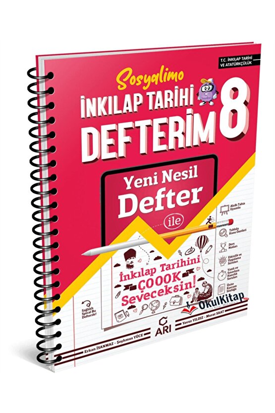 8. Sınıf Sosyalimo Inkılap Tarihi Defterim