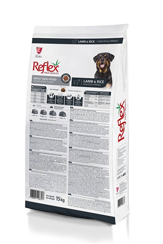 Kuzu Etli Köpek Maması 15 Kg