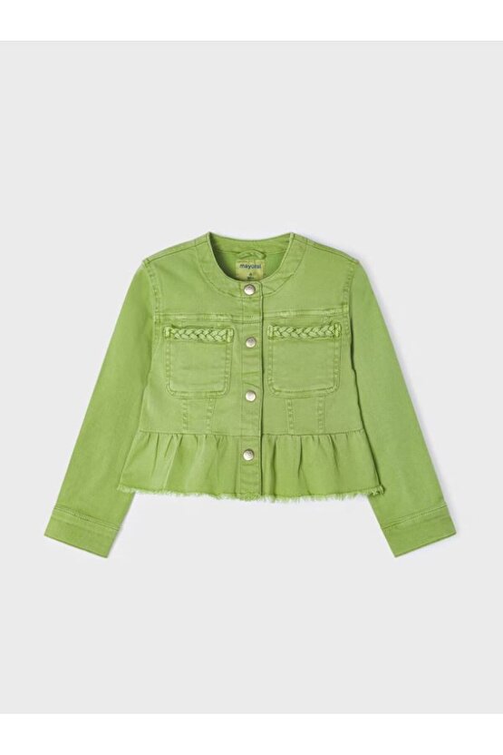 Kız Çocuk Gabardin Ceket 3473