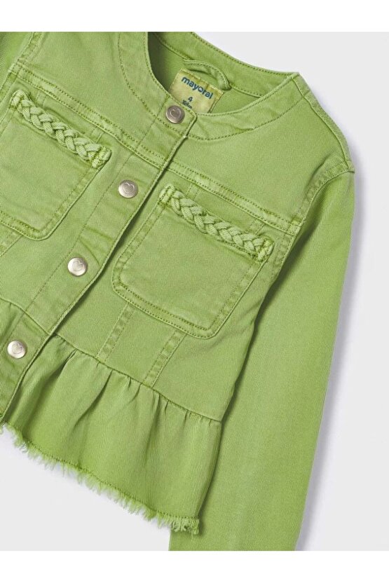 Kız Çocuk Gabardin Ceket 3473