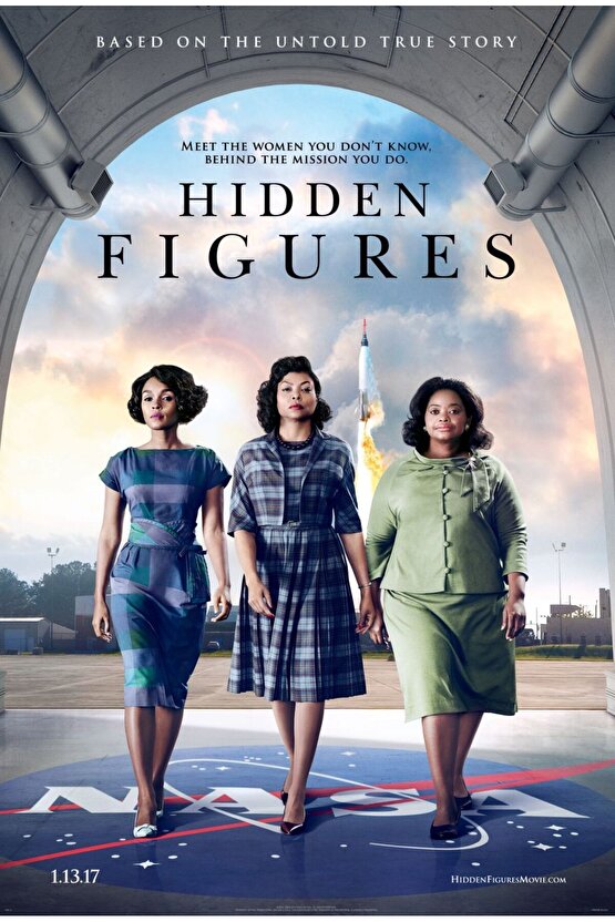 Hidden Figures (2016) 6 ( FOLYO ) - AFİŞ - POSTER-3503