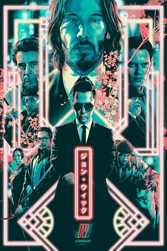 John Wick Chapter 4 (2023) 0006 ( FOLYO ) - AFİŞ - POSTER-3976