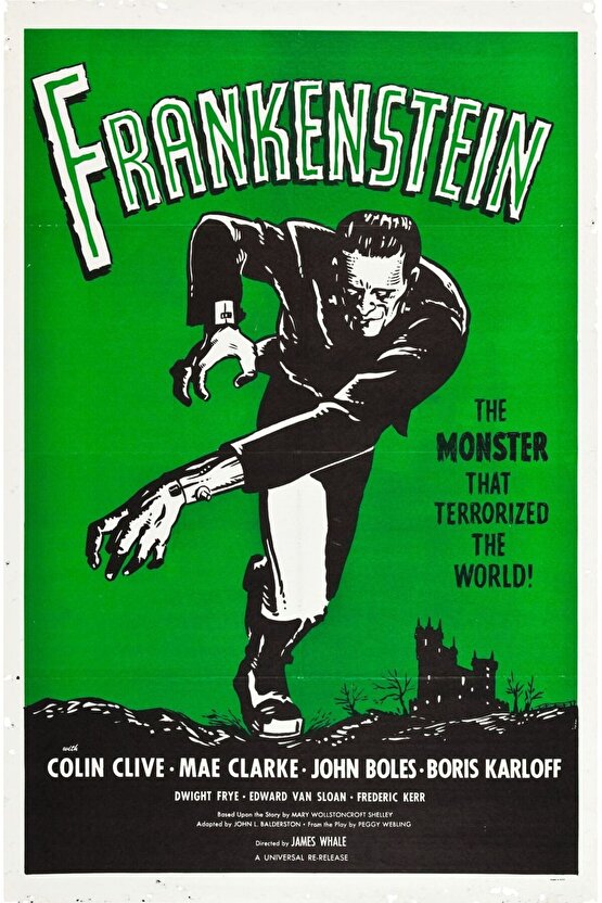Frankenstein (1931) 1 ( FOLYO ) - AFİŞ - POSTER-2906