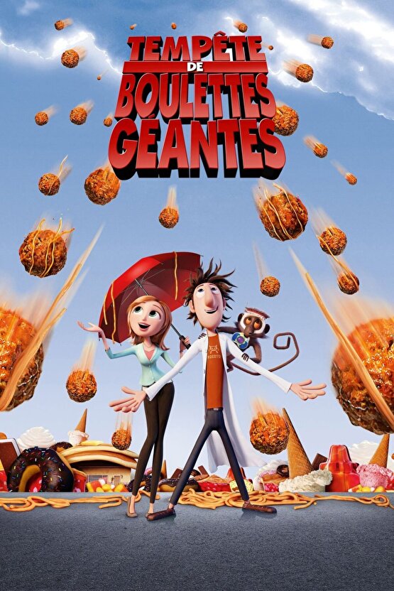 Cloudy with a Chance of Meatballs (2009) 1 ( FOLYO ) - AFİŞ - POSTER-2180