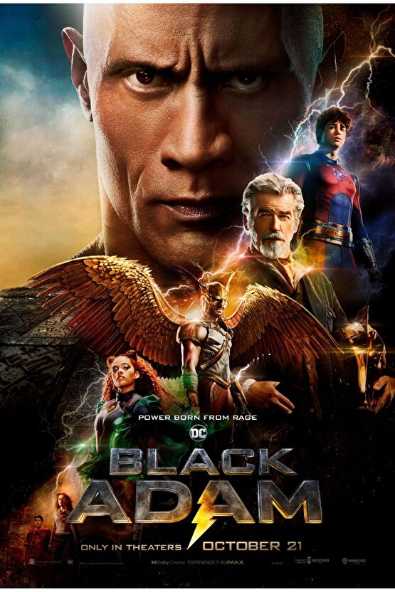Black Adam (2022) 4 ( FOLYO ) - AFİŞ - POSTER-1779