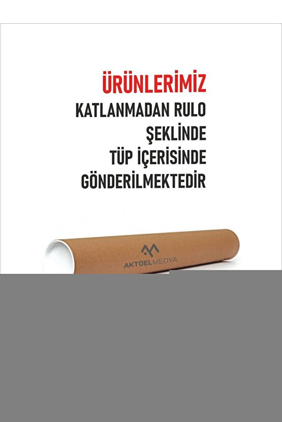 Mahir Hüseyin Ulaş Kurtuluşa Kadar Savaş Devrimci Slogan Retro Ahşap Poster-1