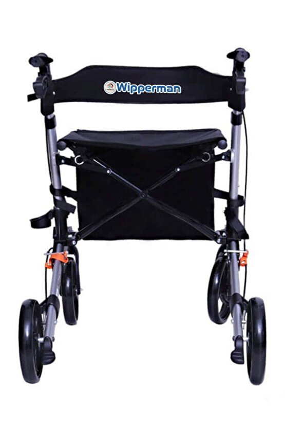 Tekerlekli Yürüteç Lüks Rollatör Yürüteç Baston Hasta Yaşlı Yürüteç Walker Wolker