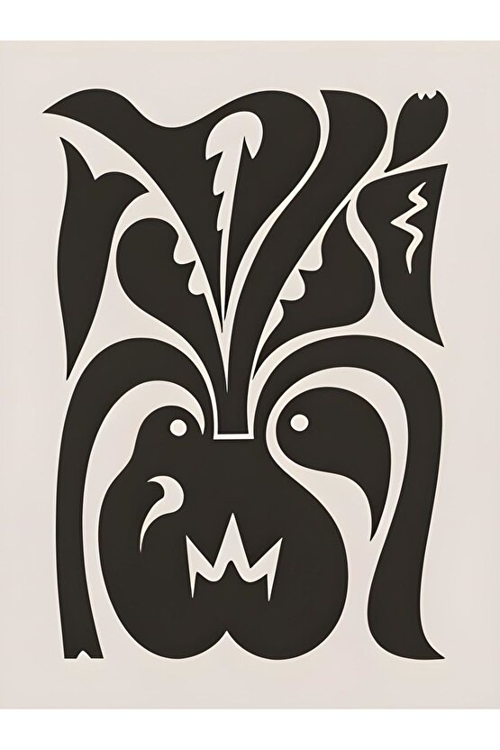 Matisse - Sanat - Soyut - Doğa - Yaşam ( Tekli Çerçevesiz ) Poster - Afiş - Tablo MKKM1821