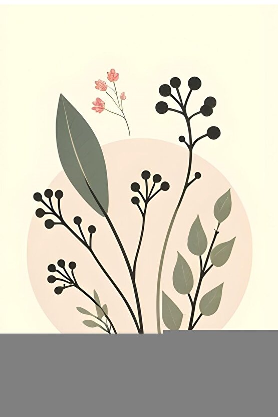 Matisse - Boho - Art Deco - Soyut - Doğa ( 3 lü Çerçevesiz ) Poster - Afiş - Tablo KR2C00299