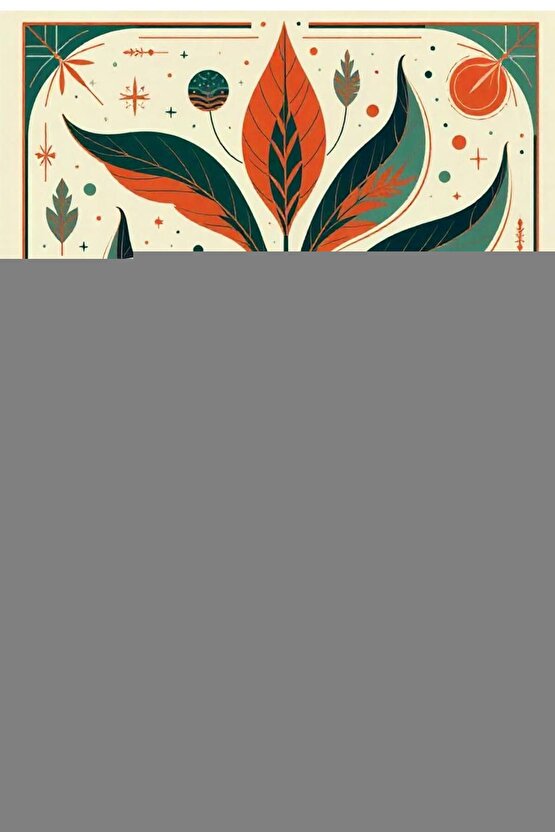 Matisse - Boho - Art Deco - Soyut - Doğa ( 3 lü Çerçevesiz ) Poster - Afiş - Tablo KR2C00014