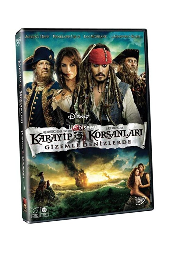 Dvd Karayip Korsanları 4: Gizemli Denizlerde  Pırates Of The Carrıbean 4: On St