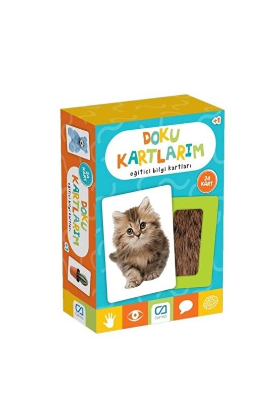 Games Doku Kartlarım Eğitici Bilgi Kartları 24 Kart