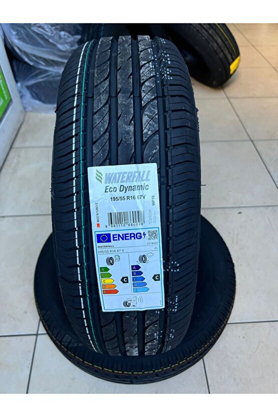 19555R16 87V ECO DYNAMİC WATERFALL yazlık lastik 2024 tarihli