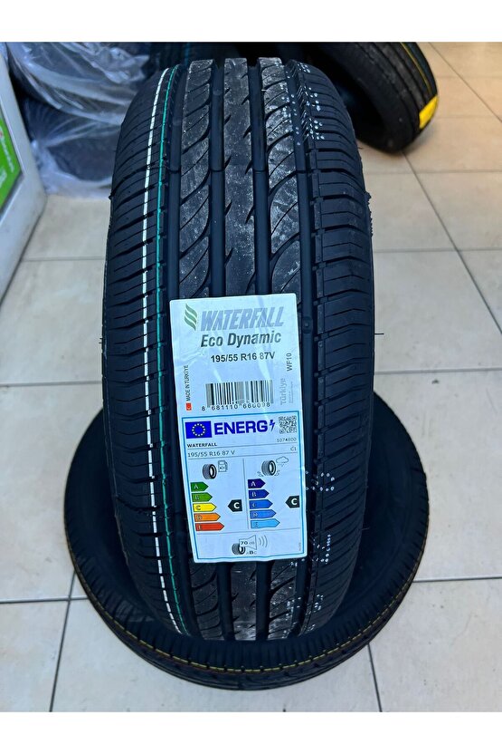 19555R16 87V ECO DYNAMİC WATERFALL yazlık lastik 2024 tarihli