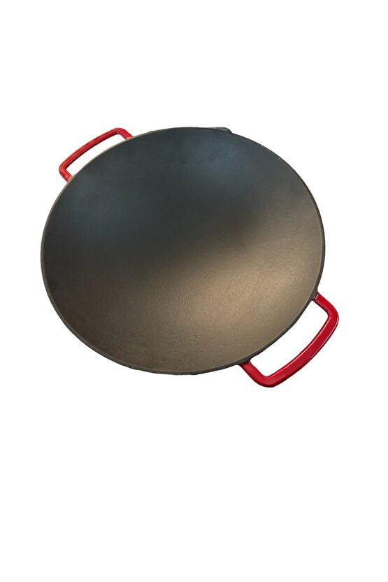 Demir Döküm Wok Tava 28 Cm