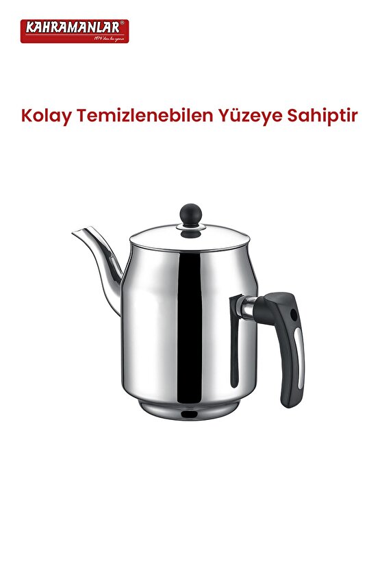 Paslanmaz Çelik Kahveci Demliği 2 No