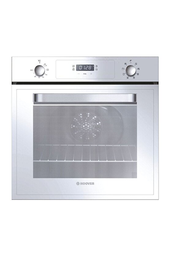 3lü Beyaz Cam Ankastre Set (HOT3051WIE Fırın HVW6MW Ocak HDG6C2GWTK Davlumbaz)