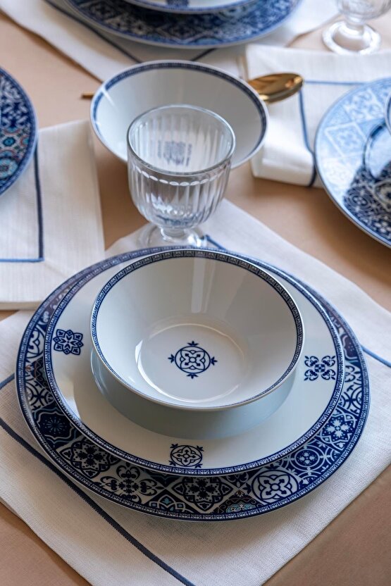 24 Parça 6 Kişilik Yemek Takımı 9429
