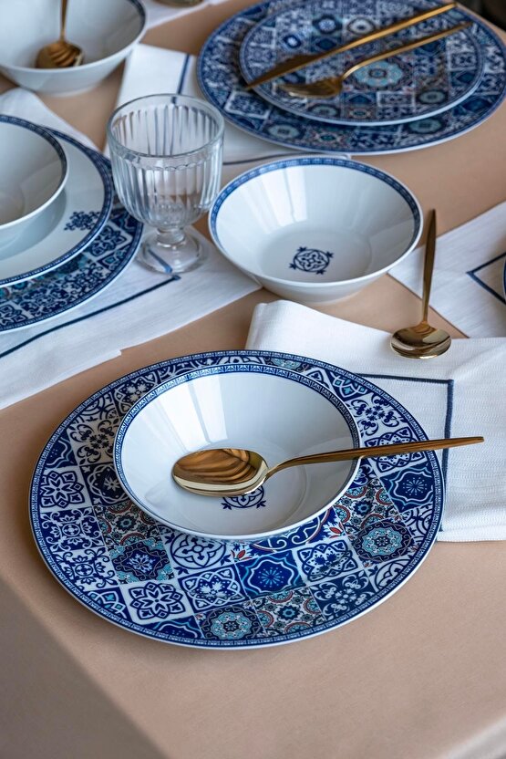 24 Parça 6 Kişilik Yemek Takımı 9429