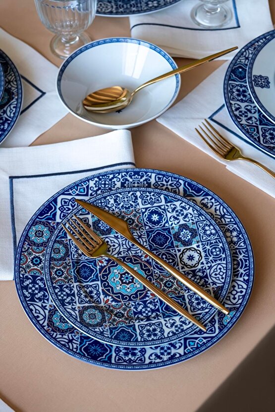 24 Parça 6 Kişilik Yemek Takımı 9429