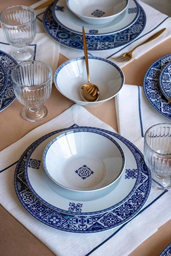24 Parça 6 Kişilik Yemek Takımı 9429