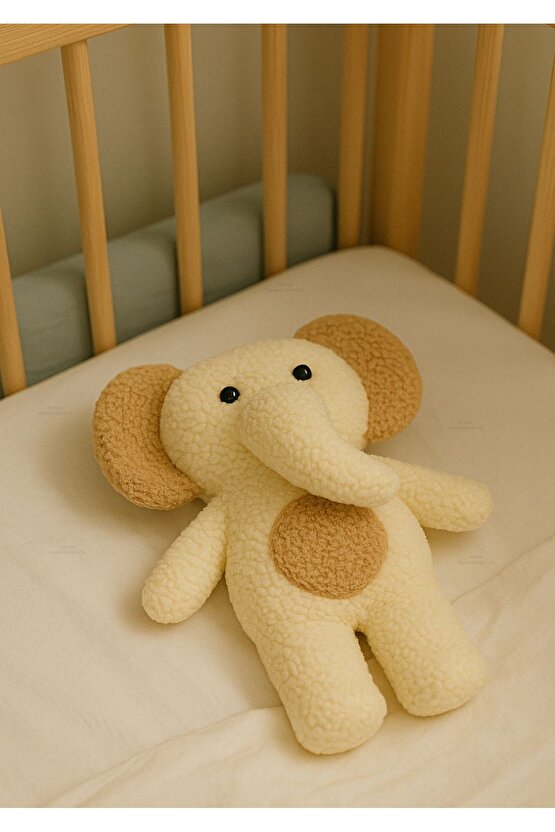 35 Cm Sevimli Fil Uyku Arkadaşı - Teddy Kumaş