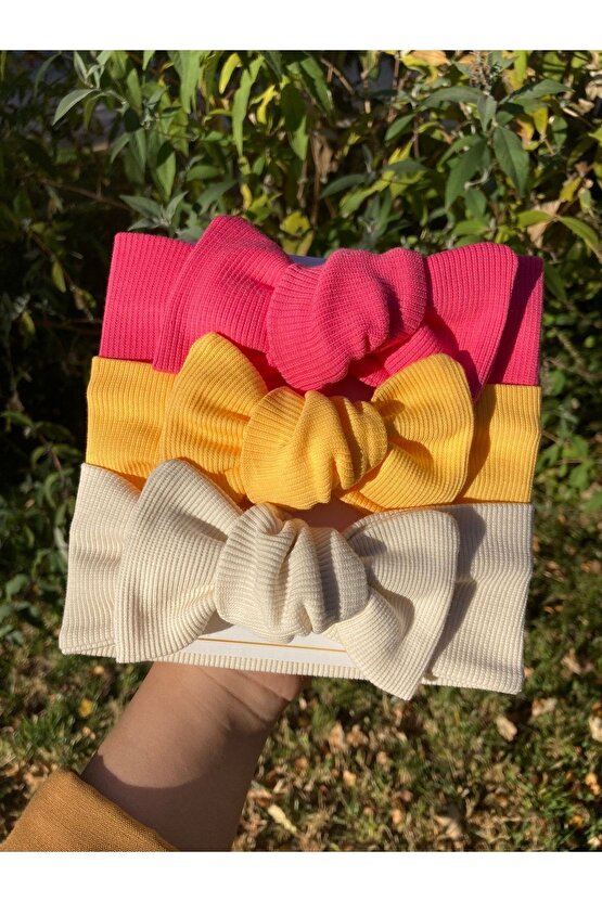Kız Bebek 3lü Ribana Bandana