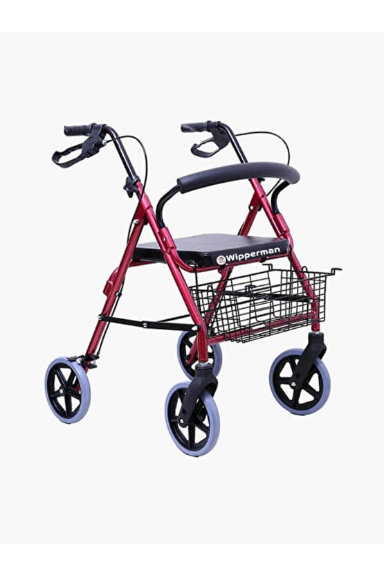 Ithal Aluminyum Rolatör Tekerlekli Rollator Yürüteç Hasta Yaşlı Yürüteci Yetkili Bayiden