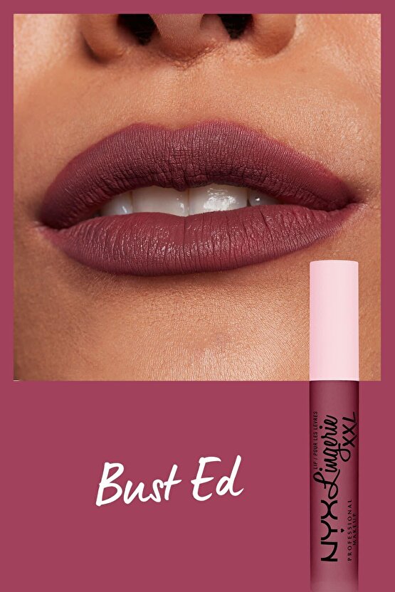 Likit Mat Ruj - Lip Lingerie Xxl Matte Liquid Lipstick Bust Ed