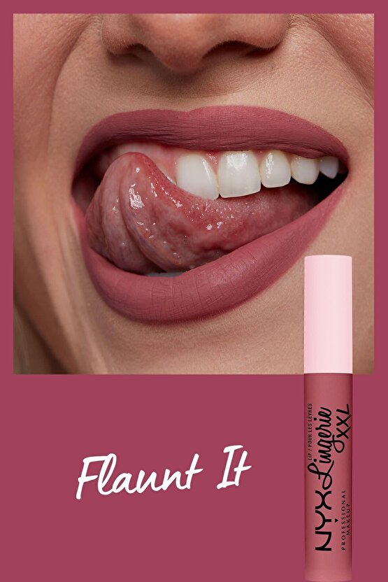 Lip Lingerie Xxl Likit Mat Ruj Flaunt It