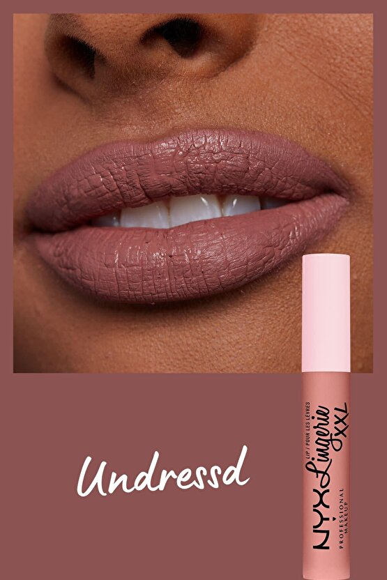 Likit Mat Ruj - Lip Lingerie Xxl Matte Liquid Lipstick Undressed