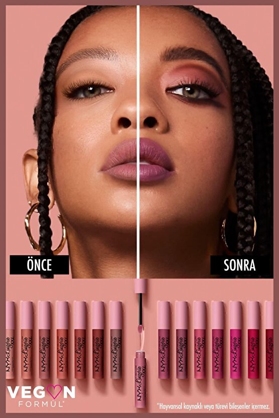 Likit Mat Ruj - Lip Lingerie Xxl Matte Liquid Lipstick Undressed