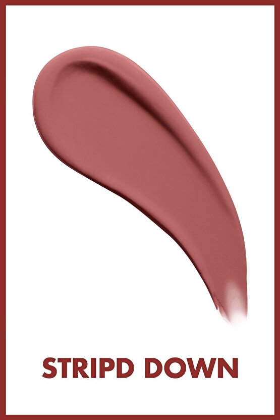 Likit Mat Ruj - Lip Lingerie Xxl Matte Liquid Lipstick Stripd Down