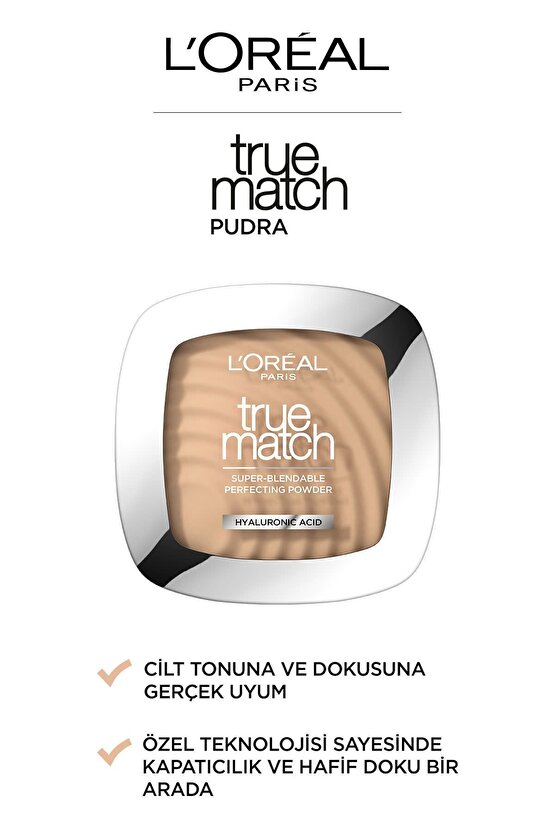 True Match Pudra 3.D3.W Golden Beige
