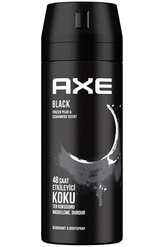 Black Erkek Sprey Deodorant 150 Ml 1