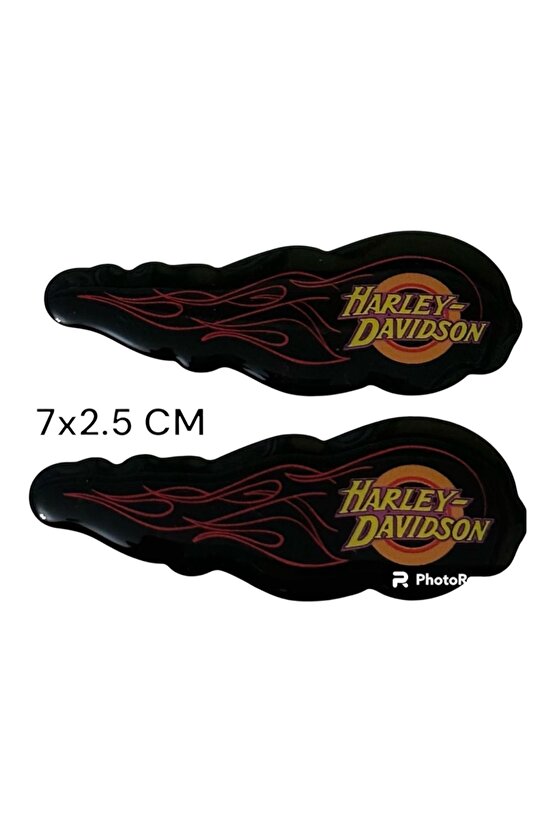 Harley Sticker Alevli logo