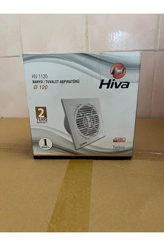 120lik 12 Cm Banyo Ve Tuvalet Aspiratör Havalandırma Fanı