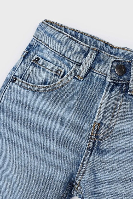 Erkek Çocuk 3-9 Yaş Straight Fit Denim Pantolon 3544