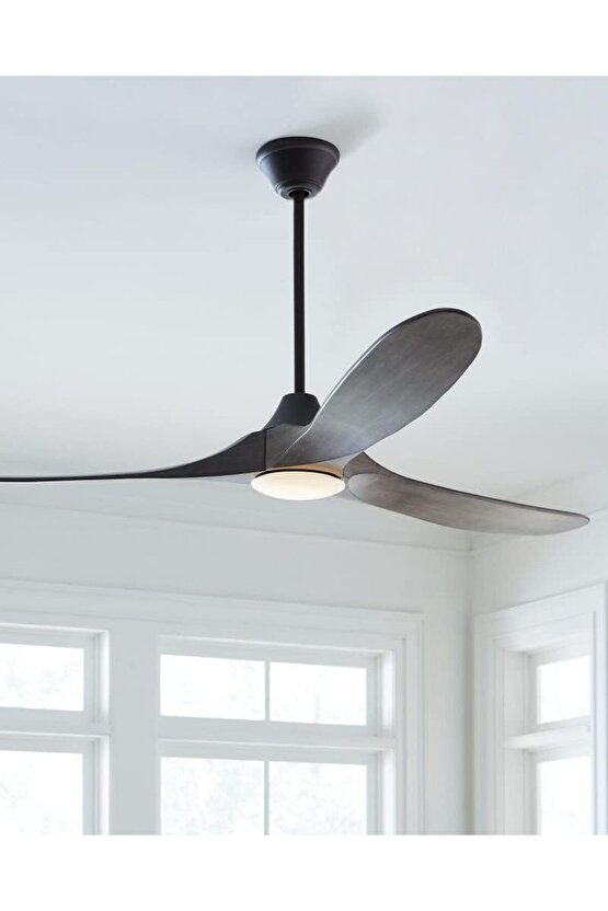 40 Watt, 3 Işık Modlu, 6 Kademeli, Kumandalı, Çok Şık ve Kaliteli Tavan Vantilatörü Ledli Vantilatör