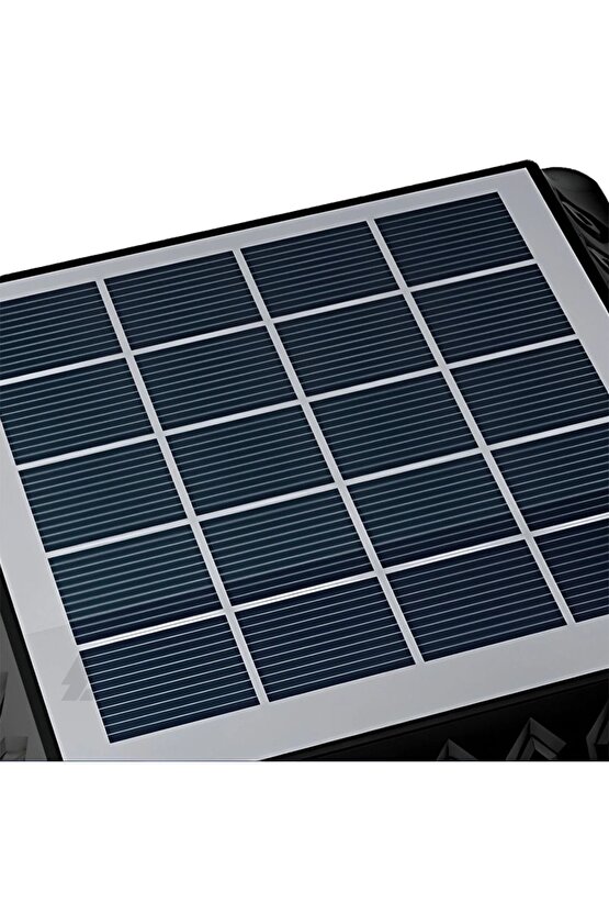 2 Adet Güneş Enerjili, Kumandalı, RGB, Gün Işığı, Mavi, Kırmızı Işıklı Gece Sensörlü Bahçe Apliği